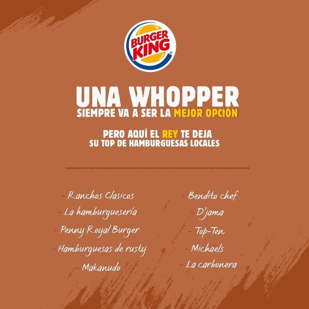 hamburguesas burger king recomendaciones ecuador